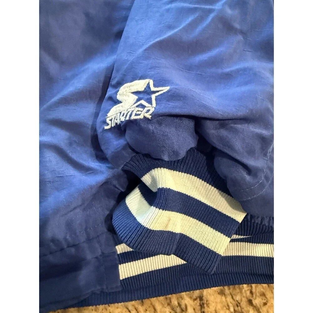 Vintage Starter Los Angeles Dodgers Diamond Collection Bomber Jacket Sz 2XL USA